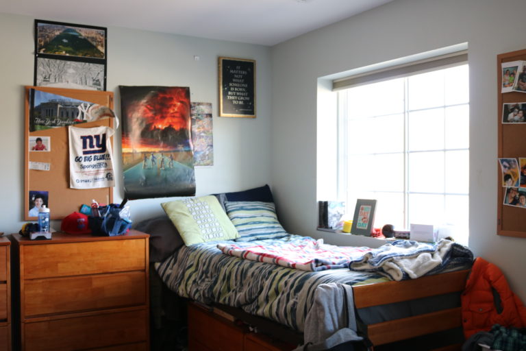 Student Dorm Room on Main Campus