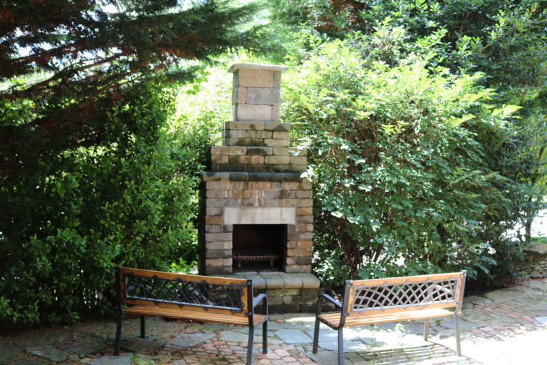 Students can enjoy several outdoor fire pits.