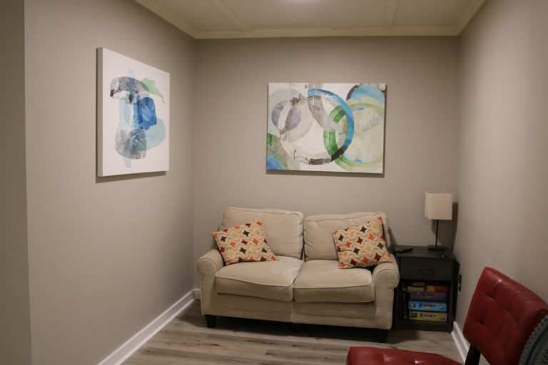 Lounge Area in the Lookout Apartment