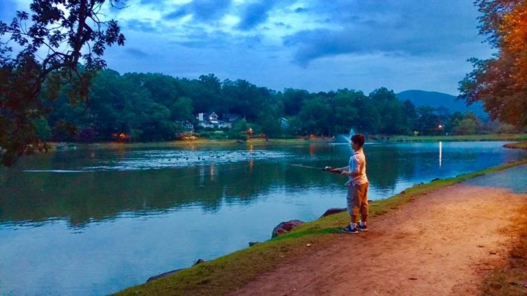 BMA students enjoy fishing and other recreational activities at Lake Tomahawk, which is a 5 minute walk from our Main Campus.