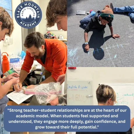 Teacher-student relationships Black Mountain Academy